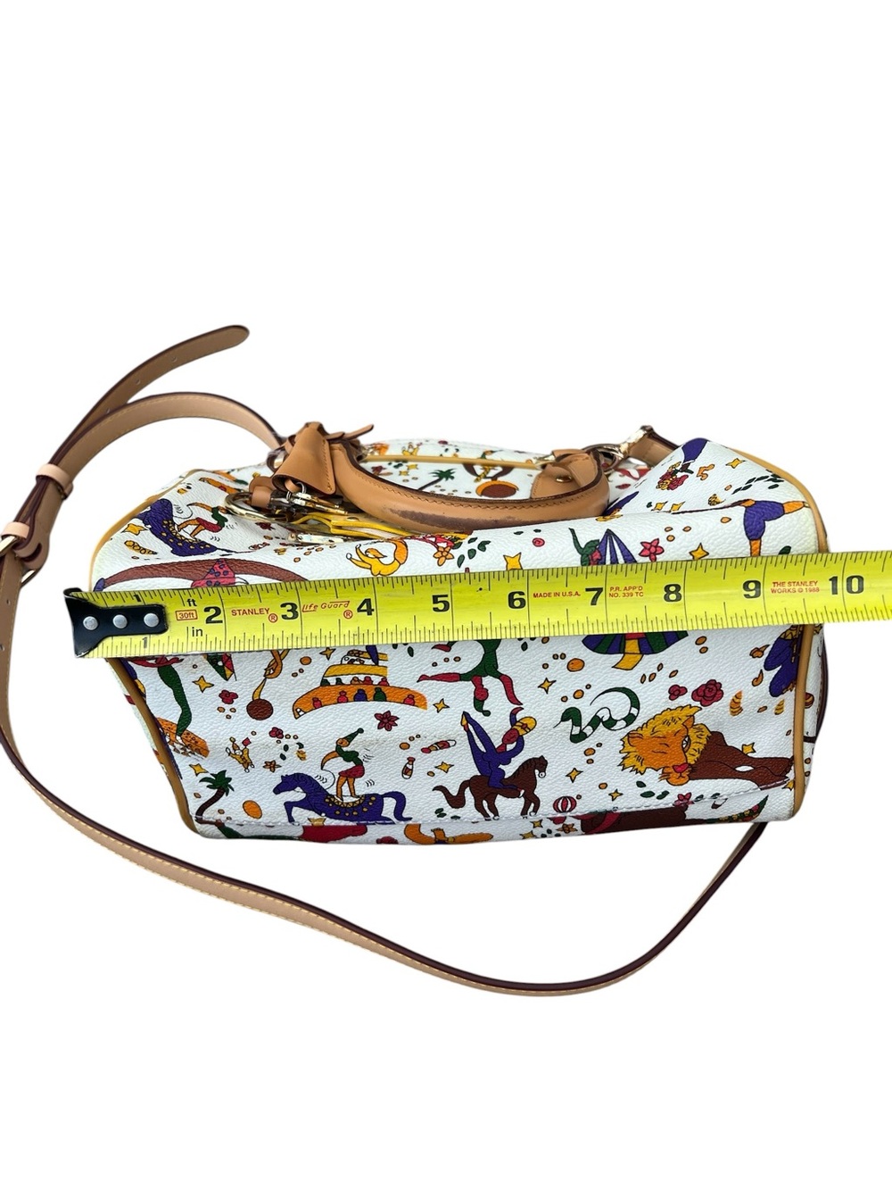 Piero Guidi Magic Circus Bauletto Piccolo Satchel Rare Italian Designer - Picture 13 of 13